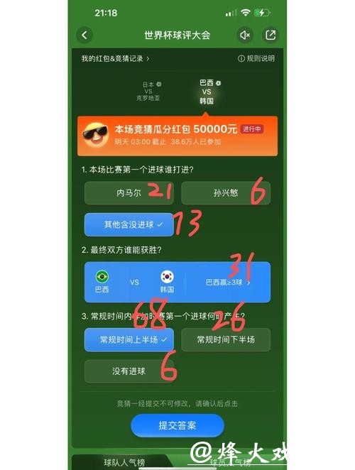 世界杯下注中的热门 vs 冷门选择 世界杯下注中的热门 vs 冷门选择